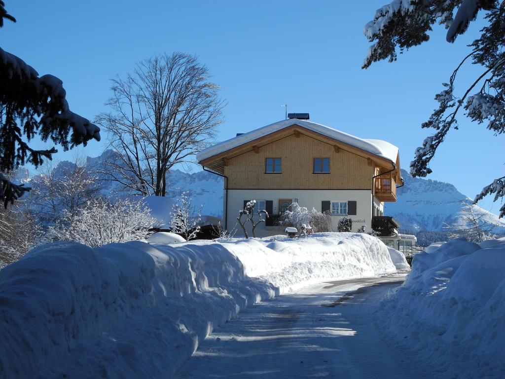Haus Schlernblick Appartement Deutschnofen Buitenkant foto